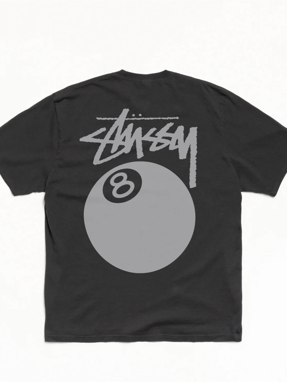Stussy 8 Ball Pigment Dyed Tee
Faded Black